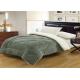 Plain Color Warm Winter Bed Sheets , Double Comforter Sets Only For Hand Wash