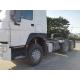 600L Tanker White Tractor Trailer Truck HW76 Cabin With 1 Sleepers HW19710 Gearbox