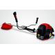 Single Cylinder 52CC Brush Cutter 1.45KW Forced Air Cooling Anti Slip