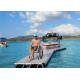 Drop Stitch Inflatable Yacht Dock Y Pontoon Platform For Boat Parking