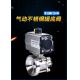 Pneumatic Actuated  Sanitary Tank Bottom Ball Valve With Tri-Clamp Ends, Pneumatic Type