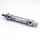 MA Series Small Compressed Air Cylinder , Mini Pneumatic Piston Cylinder