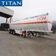 tri-axle fuel tanker truck trailer carbon steel 40,000 liters fuel tank trailer