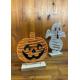 OEM / ODM Halloween Ornaments Ghost / Pumpkin Garden Ornament Metal