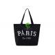 Shopping Plain Cotton Tote Bags Washable Canvas Grocery Bags With Handle