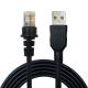 Straight Rj45 USB Scanner Cable 7ft 2M For Honeywell Metrologic MS5145