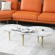 Living Room Rock Board Irregular Shape Coffee Table Special Shape Simple Style