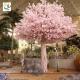 UVG indoor cherry blossom artificial tree with pink flowers for Water World decoration CHR153