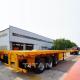 2.5 meters extend to 25 meters 3 axle flatbed trailers telescopic extendable trailer extendable flatbed trailers