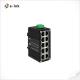Mini Industrial Managed 8-Port 10/100/1000T 802.3at PoE + 2-Port 100/1000X SFP Ethernet Switch