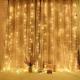 IP65 Window Curtain String Light For Wedding Party Garden Bedroom