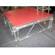 Wholesale Aluminum Adjustable Stage With Red Color