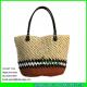 LUDA fashion straw tote bag paper straw crochet summer handbag