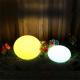 IP65 Waterproof Solar Ball Lamp , LED Color Changing Glow Balls For Garden
