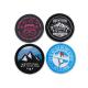 Skiing Embroidered Sports Patches Woven Yarn Thread Fabric For Jacket