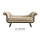 Luxury leather Sofa bench sofa for Villa house Bedroom furniture and living furniture