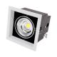 COB Square LED Ceiling Spotlights Multi Head Led Ceiling Grid Light