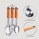 Acceptable OEM/ODM Stainless Steel Kitchen Cookware Set with Whisk and Utensils