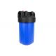 10'' big blue whole house  water filter housings with  1'' inlet/outlet port