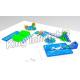 Giant Outdoor Commercial Inflatable Water Playground Customized Size