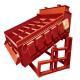 High Frequency Mining 950rpm Linear Vibrating Screen For Beneficiation