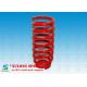 OEM Metal Truck Suspension Spring Chrome Silicon Steel Powder Coated Surface