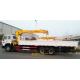 SQ12SK3Q 12t Telescopic Truck Crane With 4 Section Straight Boom Length 12.5m