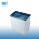 White High Speed Semi Automatic Top Load Washing Machine 10Kg