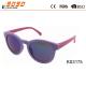 children's fashionable sunglasses ,made of plastic frame and temples,suitable for girls