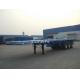 cargo ship vehicle equipment 40 ft. Flatbed Tridem axle Semi Trailer  - TITAN VEHICLE