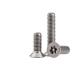 304 Stainless Steel Flat Head Screws M2.5 Tamper Proof 3-40mm For home Products