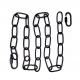 Black Coated Suspension Chain for Versatile Hanging of Lighting Mirrors or Pictures