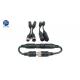 Male To Female 6 Pin 4 Pin Backup Camera Cable For Vehicle CCTV Video Audio