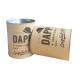 A4 Paper Composite Cans , 300DPI Cardboard Canister Packaging UV Coating
