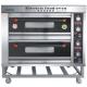 100kg/h 4 Tray Double Deck Bakery Oven for Bread