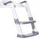 Grey + White 3 In 1 Potty Training Toilet Seat With Step Stool Ladder For 1-6 Year'S Old