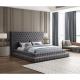 Cara Furniture Factory direct wholesale eucalyptus frame velvet fabric can be customized hotel beds