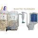 PVC Profiles Pulse Plastic Grinding Mill , Dust Collection Rigid PVC Plastic Machine