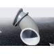 Inner Enamel 2.5MPa Equal Elbow Ceramic Ptfe Pipes And Fittings / Coated Pipe Fittings