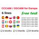 CCCam UK Spain Portugal Oscam Germany Poland 6 Lines For GTMEDIA V8 Nova Cline