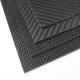 3K carbon fiber laminated mesh/sheet 2mm with twill weave price