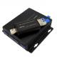 Camera USB3.0 Fiber optical extender,4 ports USB3.0 to fiber converter with 5Gb Brandwidth up to 250M SM/MM fiber cables
