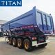 Tractor Tipper Trailer 4 Axle 100 Ton Semi Dump Trailer Capacity