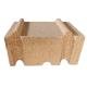 75mm Thickness High Alumina Refractory Brick with Excellent Thermal Shock Resistance