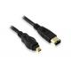 Firewire IEEE 1394 4 Pin to 6 Pin Cable DV-OUT Camcorder Lead 1m
