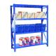 Home Use 50cm Width 4 Tier Storage Shelves Polished Paint Surface