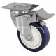 Edl Chrome 4 130kg Plate Brake TPU Caster with 5724-87 Chrome Plated in from Sell
