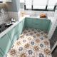 Firebrick Flower Brown And Gray 20x20cm Floor And Wall Ceramic Rustic Tiles For Bathroom And Kitchen