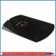 Black Color Printed Paper Corrugated Pillow Box Shiny Glossy Surface