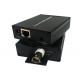 10/100Mbps 1*BNC+1*LAN EOC Ethernet Over Coaxial Extender 1.5km Power Supply DC12V